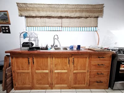 Timber Sink Unit Installation